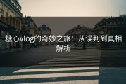 糖心vlog的奇妙之旅：从误判到真相解析
